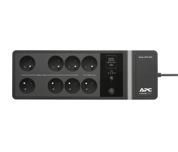 APC Back-UPS 850VA, 230V, porty ładujące USB typu C i A BE850G2-FR - 539750 - zdjęcie 4